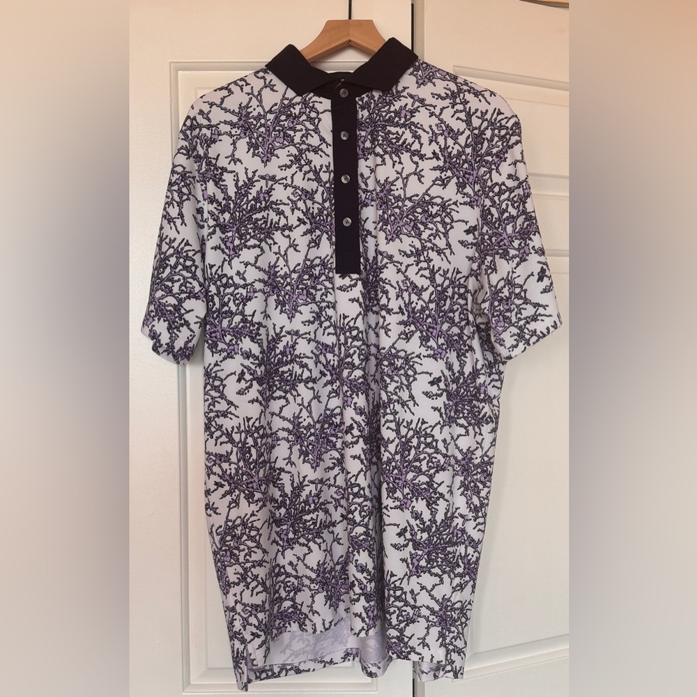 Greyson XL Men Dragonfly Garden Performance Polo Shirt